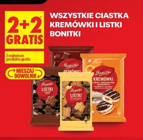 Ciastka Kremówki I Listki Bonitki +3 warianty