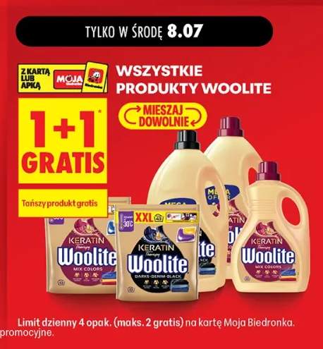 Płyn do prania Woolite Keratin Therapy Mix Colors +2 warianty