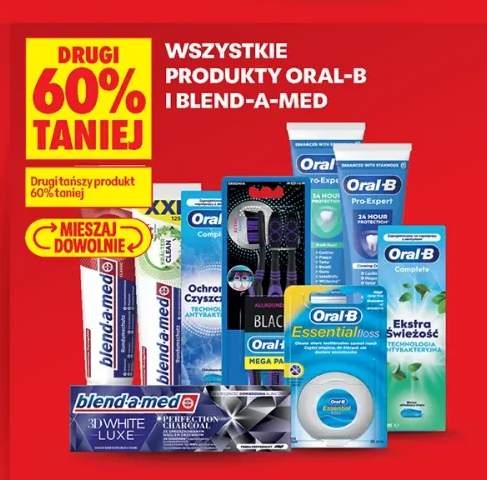 Produkty Oral-B i Blend-a-med +6 wariantów