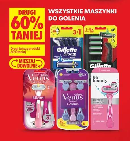 Maszynki do golenia +5 wariantów