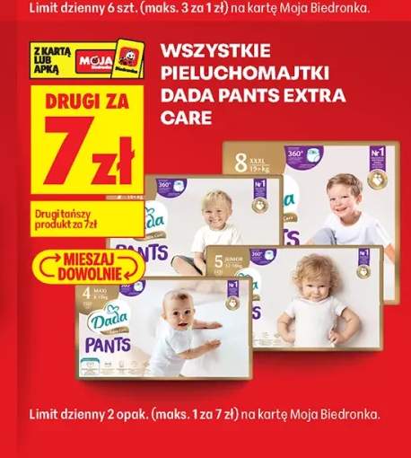 Pieluchomajtki Dada Pants Extra Care +3 warianty