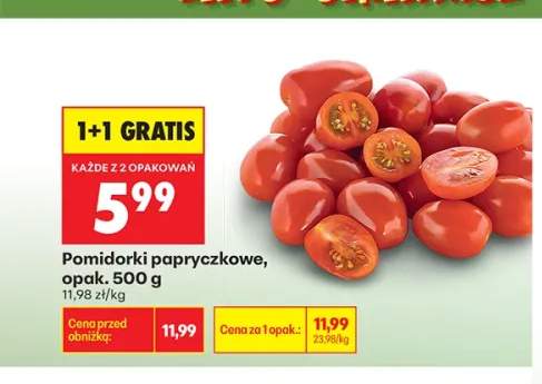 Pomidorki papryczkowe