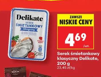 Serek śmietankowy klasyczny Delikate