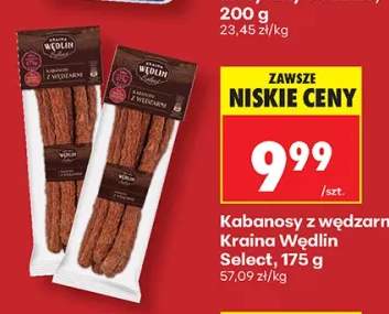 Kabanosy z wędzarni Kraina Wędlin Select