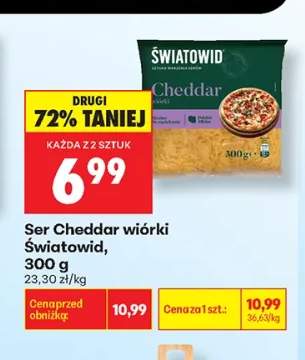 Ser Cheddar wiórki Światowid