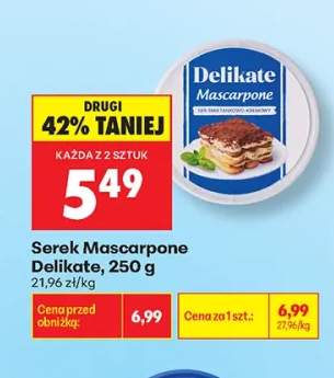 Serek Mascarpone Delikate