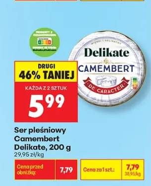 Ser pleśniowy Camembert Delikate
