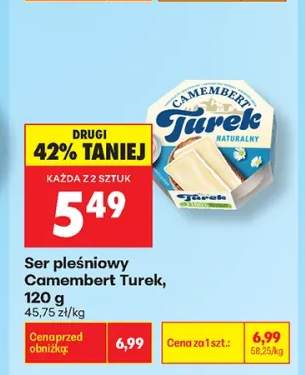 Ser pleśniowy Camembert Turek