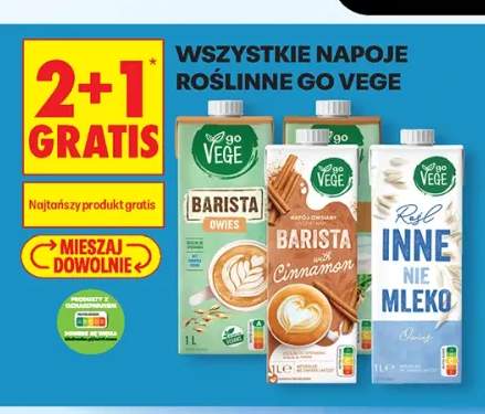 Napoje roślinne Go Vege +3 warianty