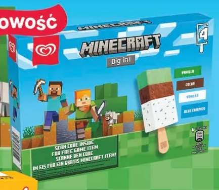 Lody Big Milk Minecraft Dig in! 4-pak