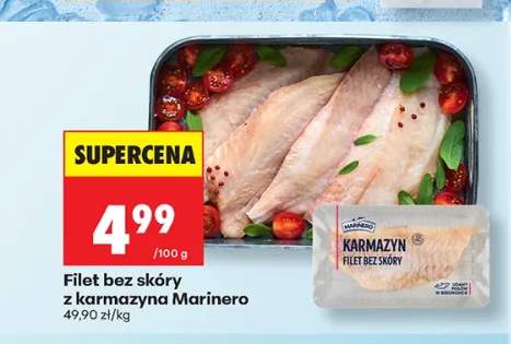 Filet bez skóry z karmazyna Marinero