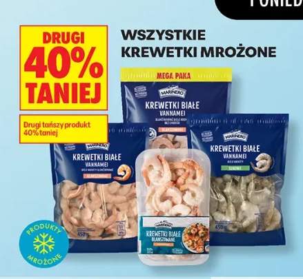 Krewetki mrożone Marinero +3 warianty