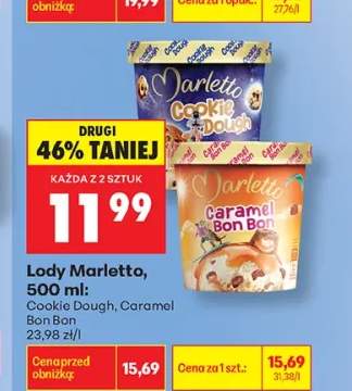 Lody Caramel Bon Bon Marletto +1 wariant