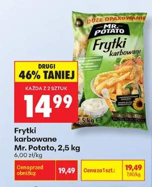 Frytki karbowane Mr. Potato