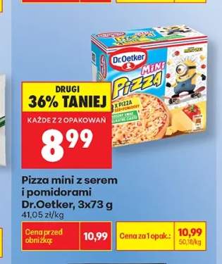 Pizza mini z serem i pomidorami Dr. Oetker