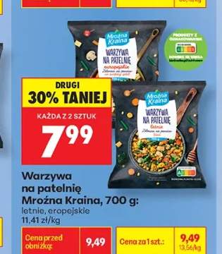 Warzywa na patelnię Mroźna Kraina letnie +1 wariant