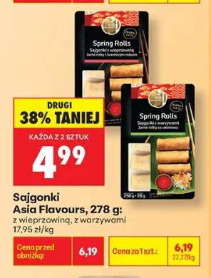 Sajgonki z wieprzowiną Asia Flavours +1 wariant