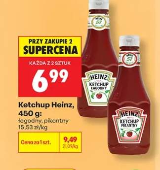 Ketchup Heinz Pikantny +1 wariant