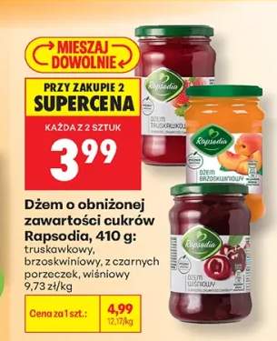 Dżem truskawkowy Rapsodia +3 warianty
