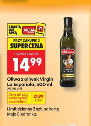 Oliwa z oliwek Virgin La Española