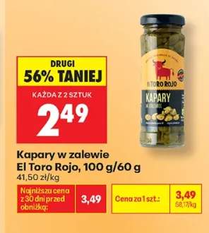 Kapary w zalewie El Toro Rojo