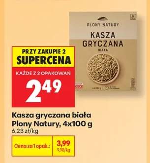 Kasza gryczana biała Plony Natury 4-pak