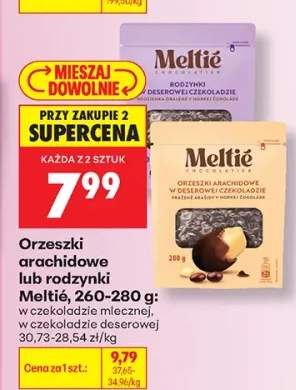 Orzeszki arachidowe Meltie w czekoladzie +1 wariant