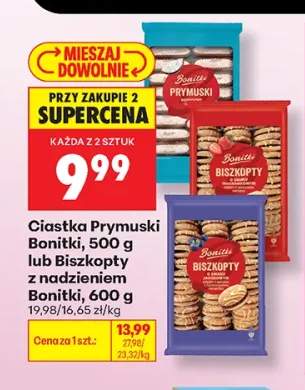 Ciastka Prymuski Bonitki +1 wariant