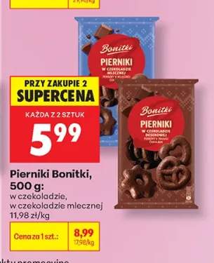 Pierniki w czekoladzie mlecznej Bonitki +1 wariant