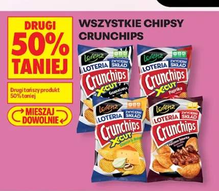 Chipsy Crunchips +4 warianty