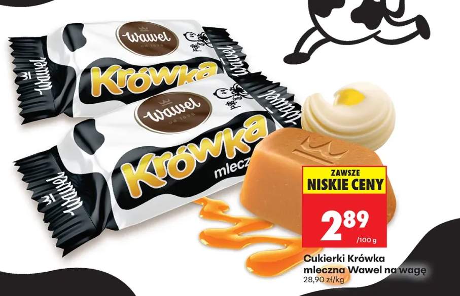 Cukierki Krówka mleczna Wawel na wagę