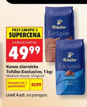 Kawa ziarnista Tchibo Exclusive Medium Roast +1 wariant