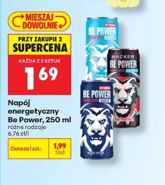 Napój energetyczny Be Power Classic +2 warianty