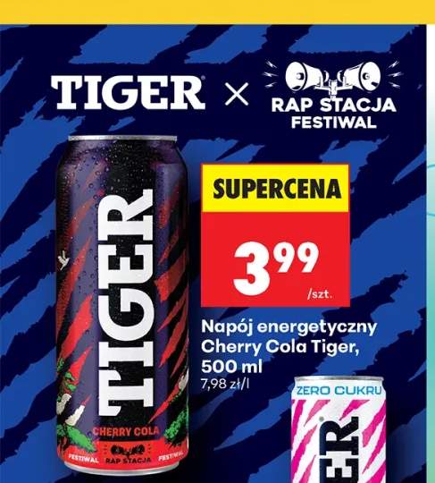 Napój energetyczny Tiger Cherry Cola