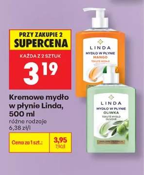 Kremowe mydło w płynie Linda