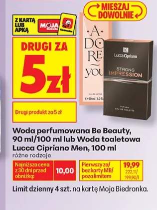 Woda perfumowana Be Beauty Adore You +1 wariant
