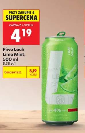 Piwo Lech Lime Mint