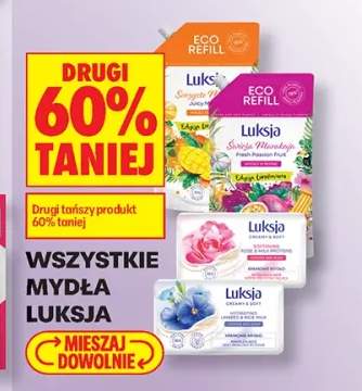 Mydła Luksja +4 warianty