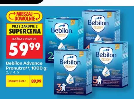 Mleko następne Bebilon Advance Pronutra 2 +3 warianty