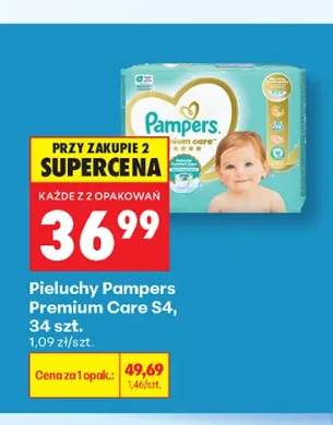 Pieluchy jednorazowe Pampers Premium Care S4