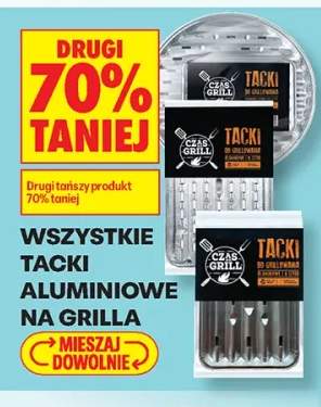 Tacki aluminiowe na grilla Czas na Grill