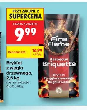 Brykiet z węgla drzewnego Fire & Flame