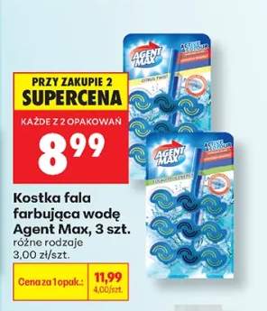 Kostka fala farbująca wodę Agent Max Citrus Twist +1 wariant