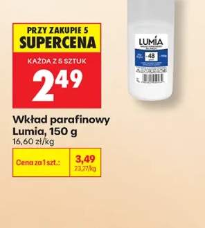 Wkład parafinowy Lumia