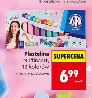 Plastelina Astra Muffinaart