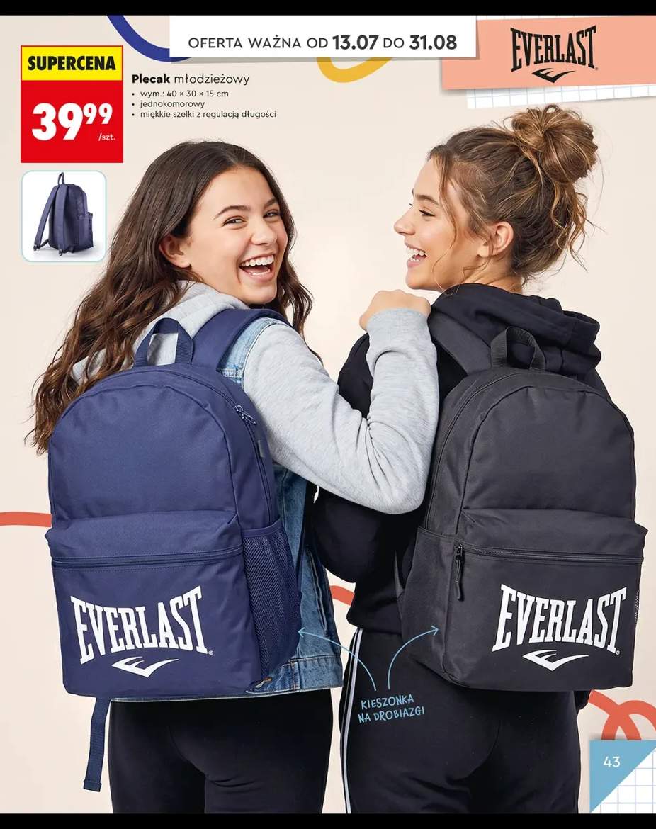 Plecak młodzieżowy Everlast