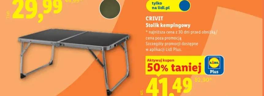 stolik turystyczny