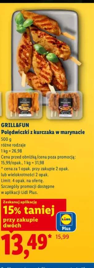 polędwiczki z kurczaka marynowane