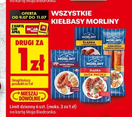 Kiełbasy Morliny +4 warianty