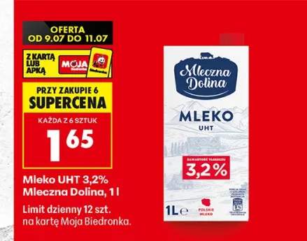 Mleko UHT 3,2% Mleczna Dolina